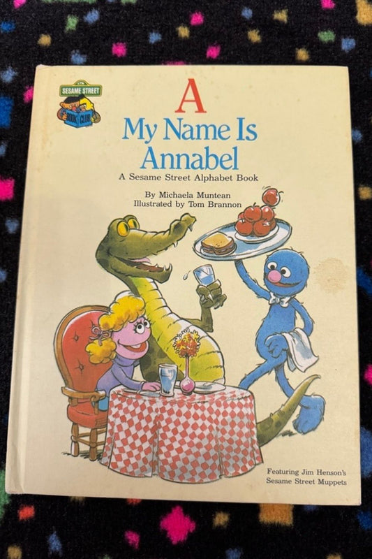 1986 A MY NAME IS ANNABEL BOOK*