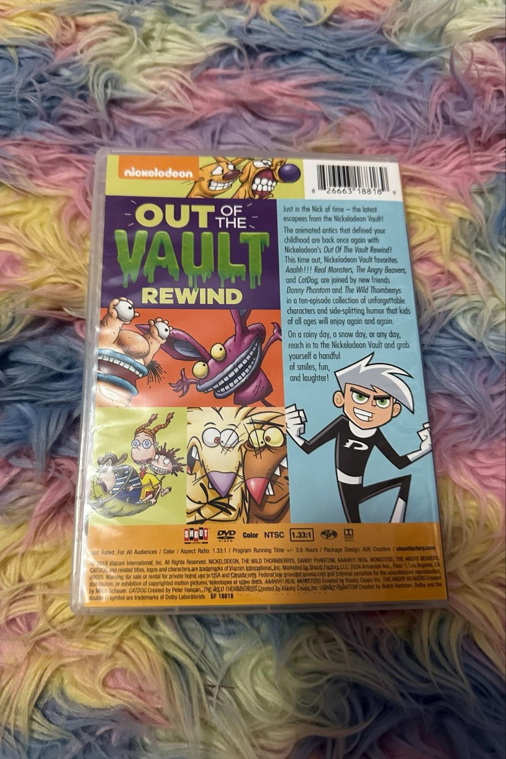 OUT OF THE VAULT DVD - FT. DANNY PHANTOM*