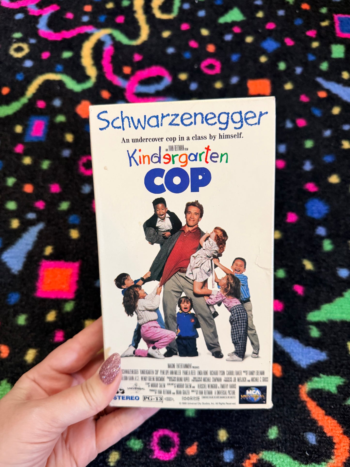 Kindergarten cop vhs