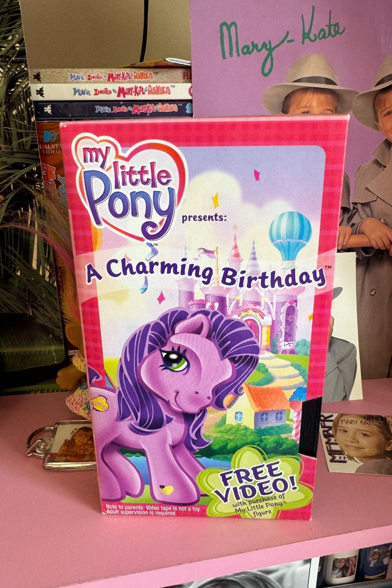 MY LITTLE PONY A CHARMING BIRTHDAY VHS*