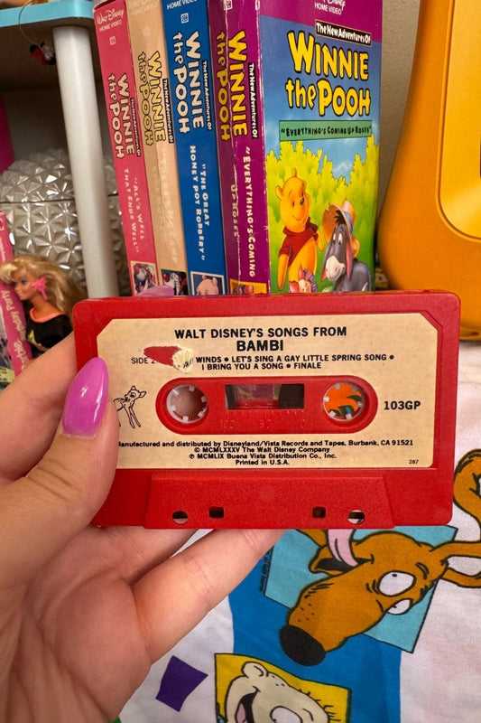 VINTAGE BAMBI SONGS CASSETTE*