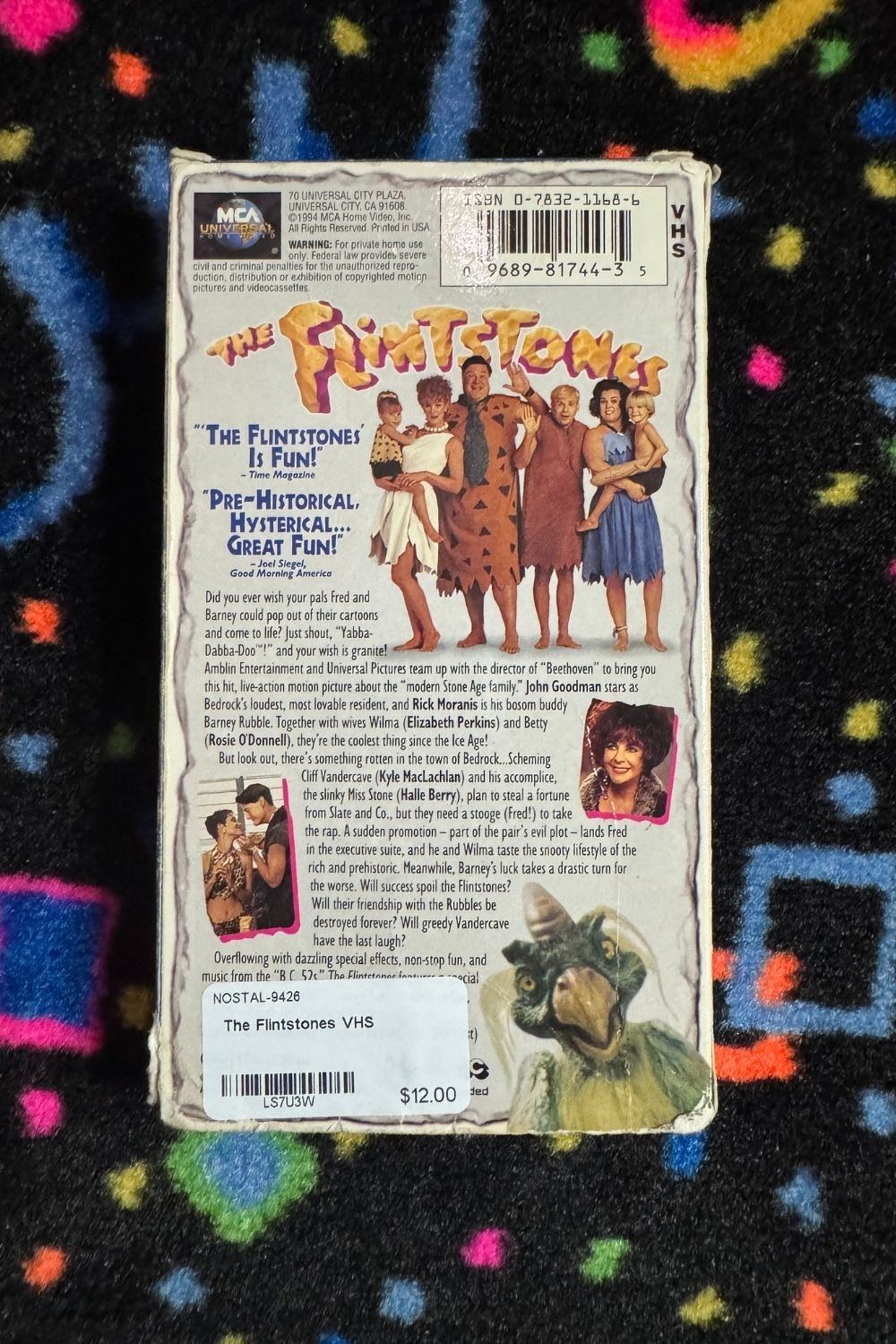 THE FLINTSTONES VHS*