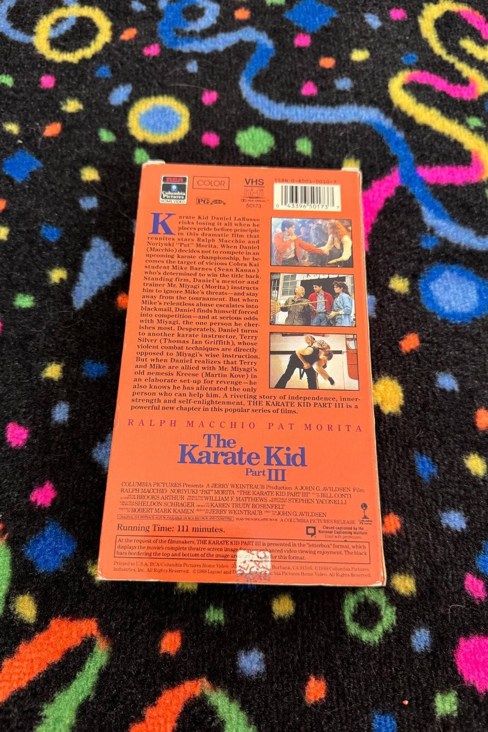 KARATE KID PART 3 VHS*