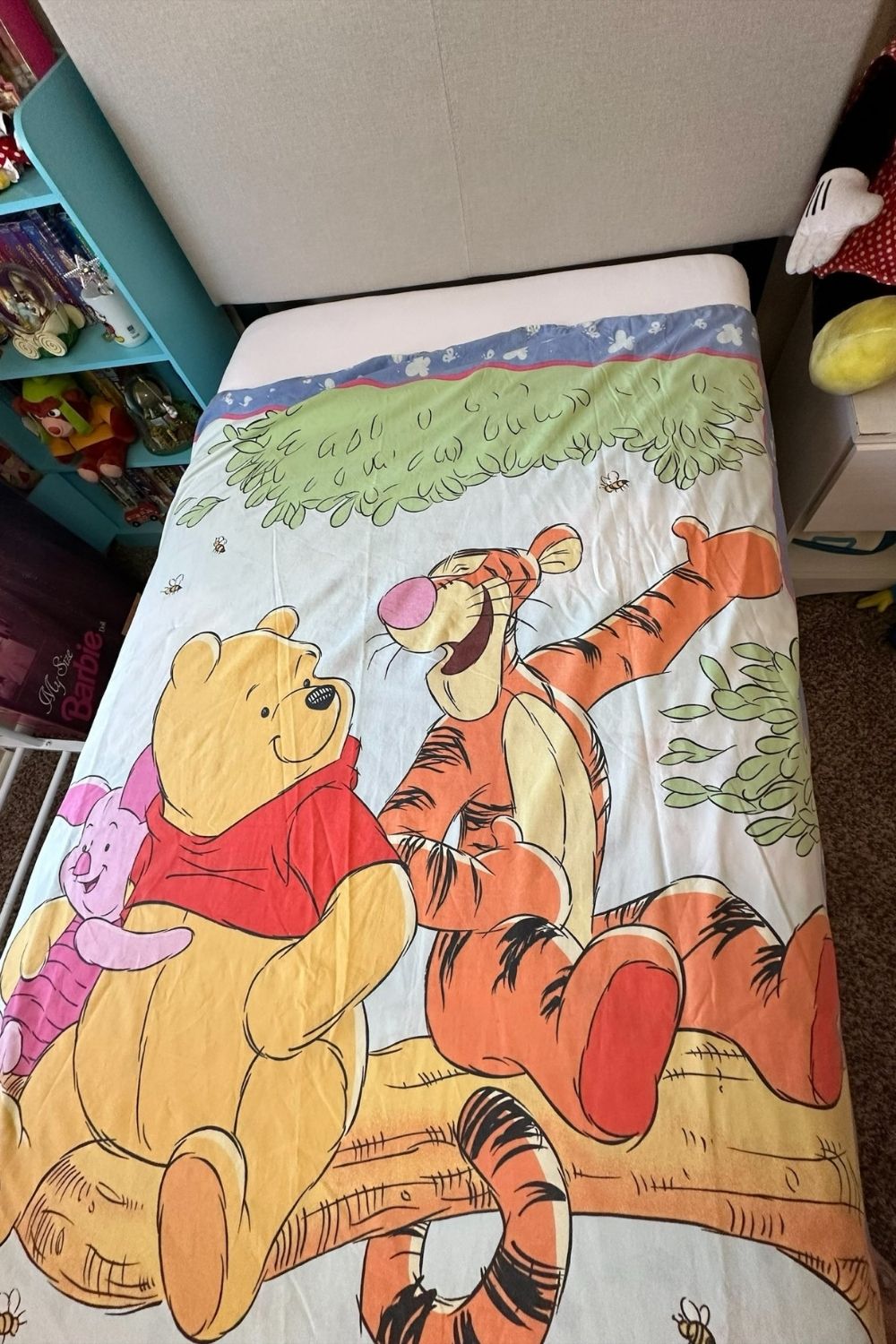 SMALL WINNIE THE POOH DOUBLE SIDED DUVET COVER*