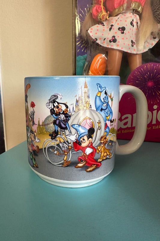 25TH ANNIVERSARY DISNEY WORLD MUG*