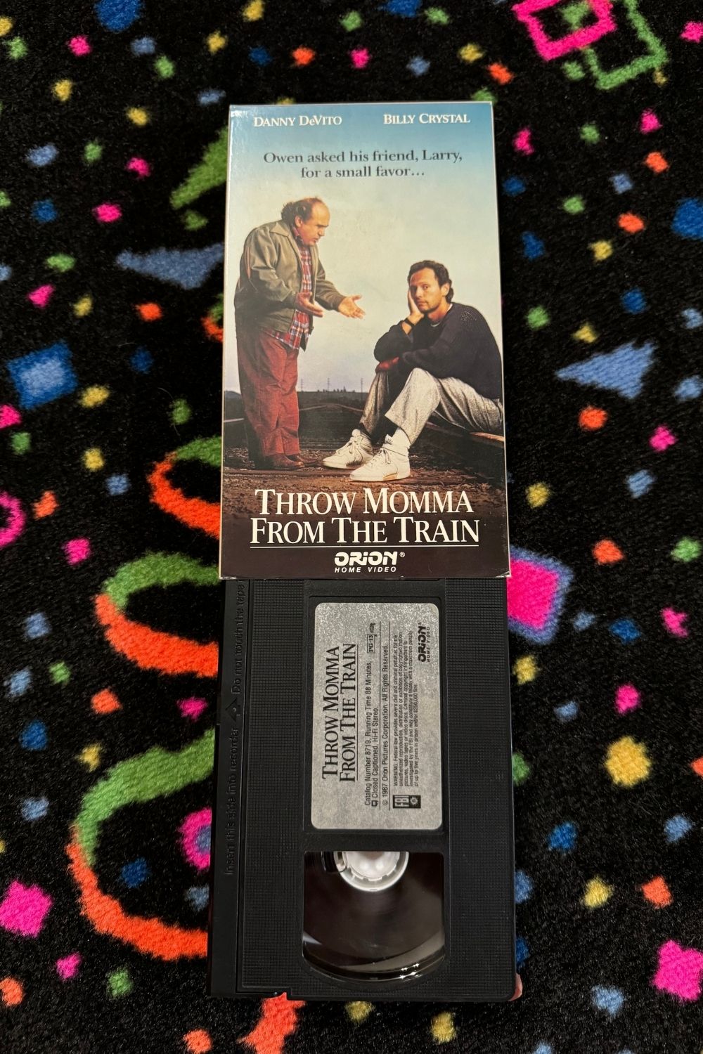 THROW MOMMA FROM THE TRAIN VHS*