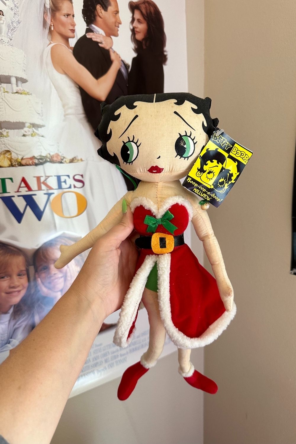 SANTA BETTY BOOP PLUSH*