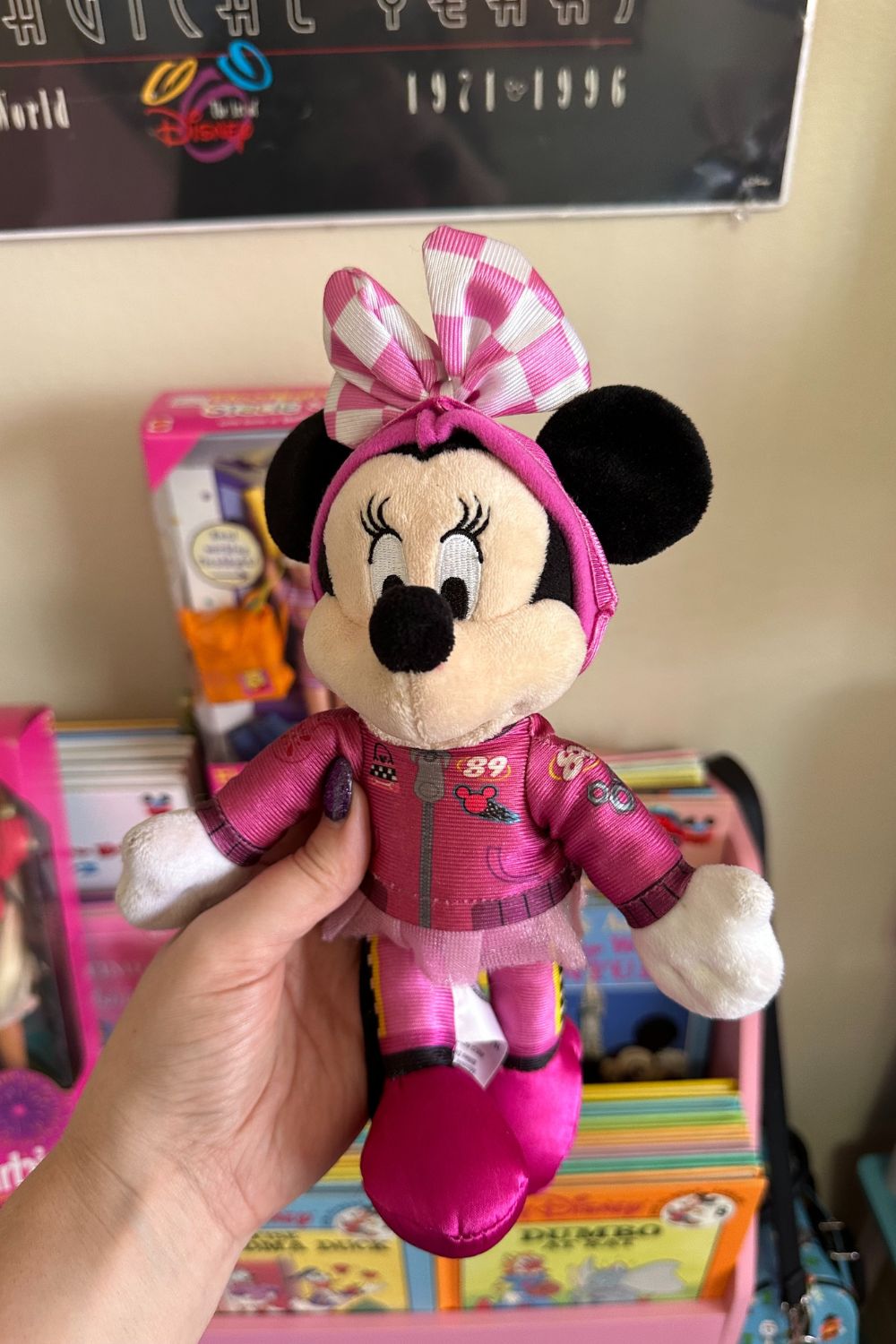 RACER MINNIE PLUSH*