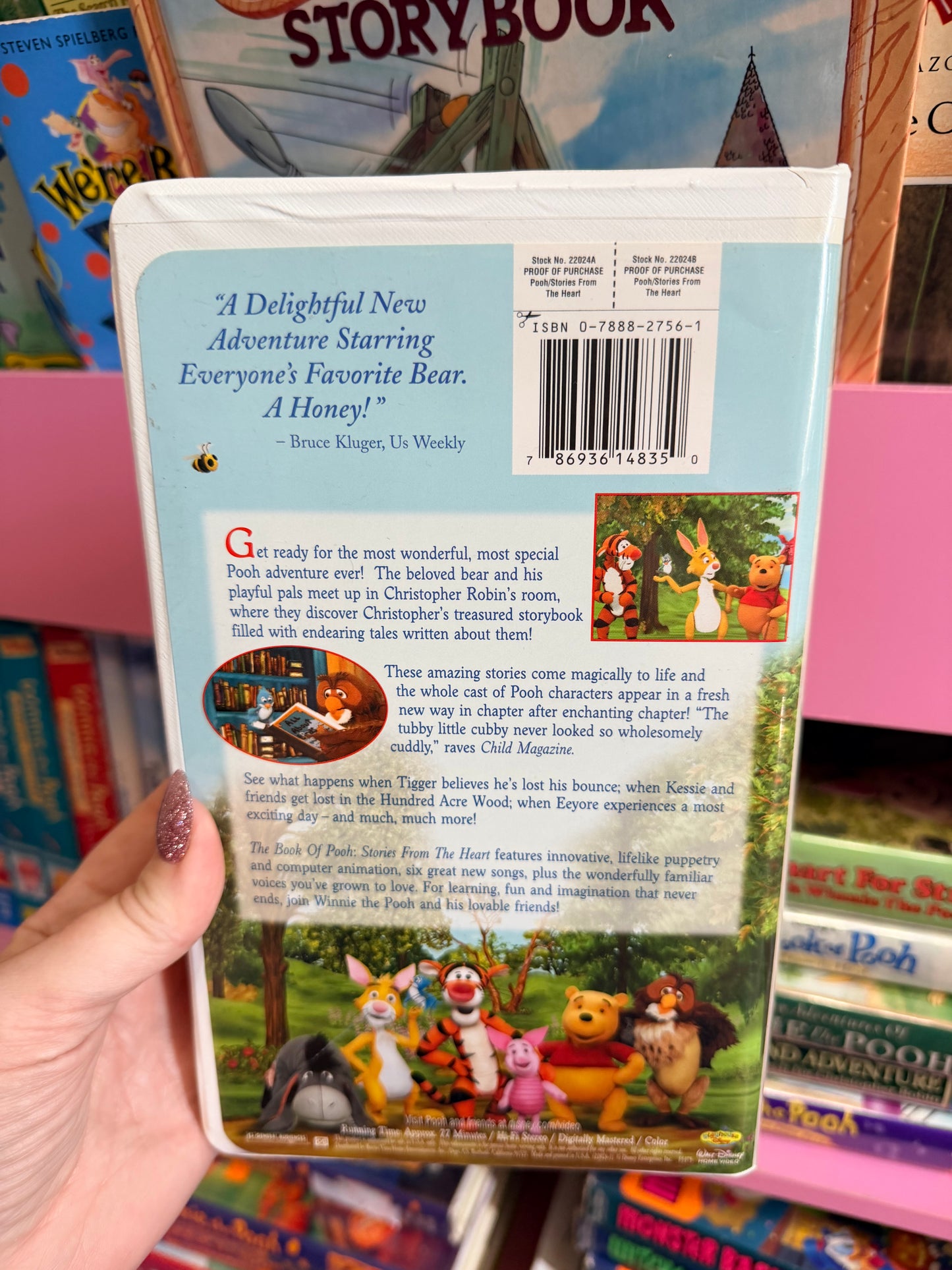 The book of Pooh vhs