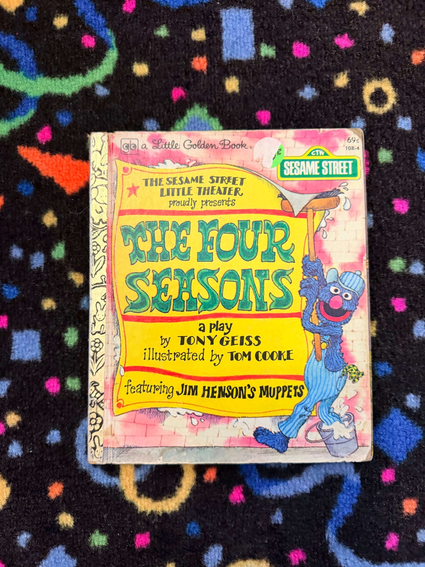 The four seasons Sesame Street goldenbook