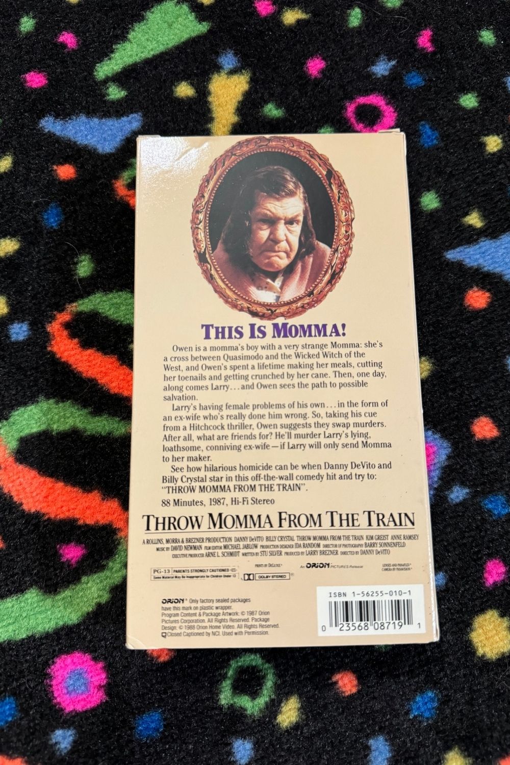 THROW MOMMA FROM THE TRAIN VHS*