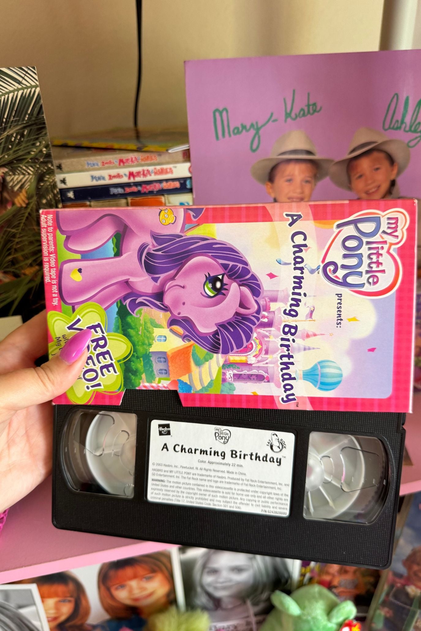 MY LITTLE PONY A CHARMING BIRTHDAY VHS*