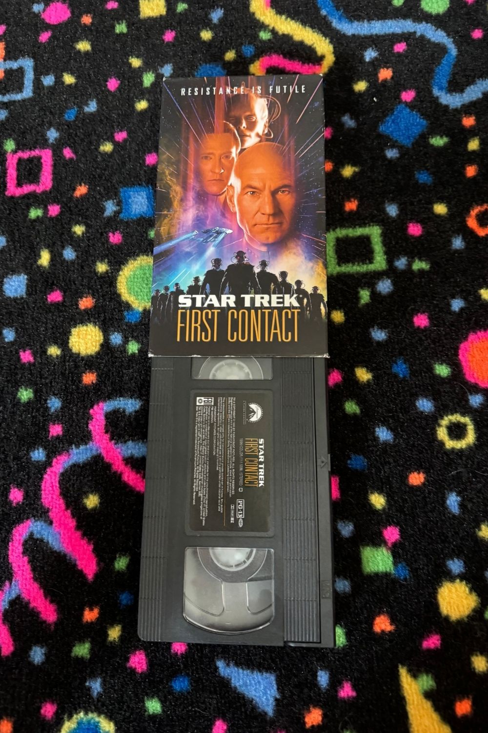 STAR TREK FIRST CONTACT VHS*