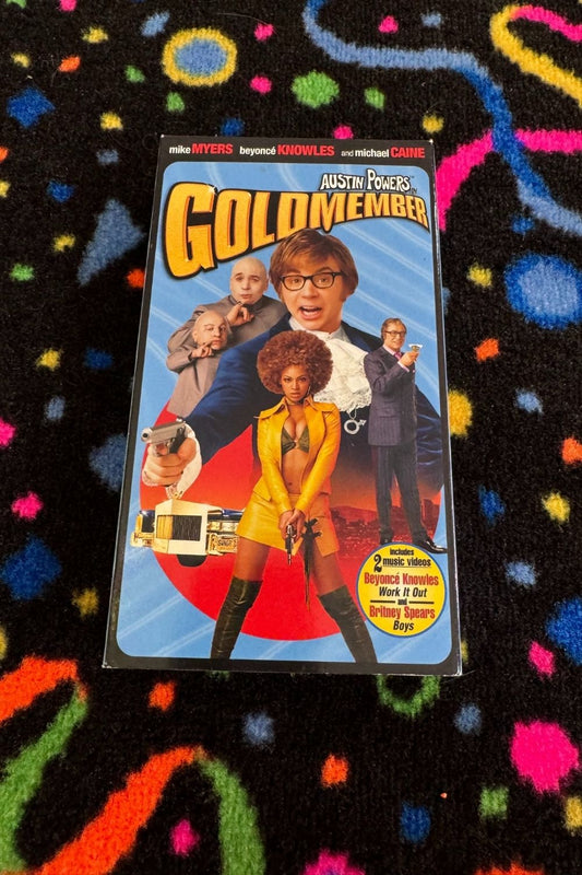 AUSTIN POWERS GOLDMEMBER VHS*