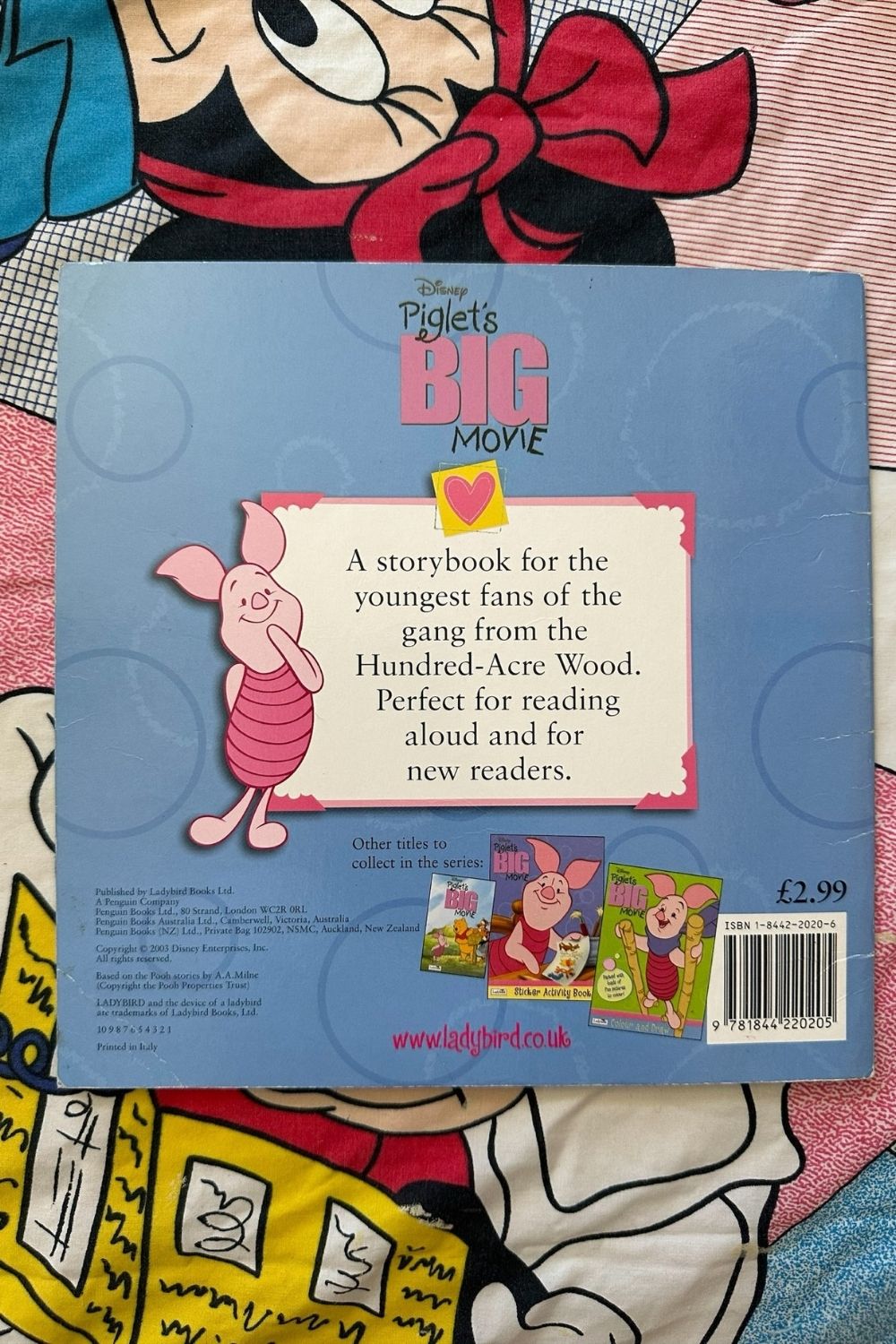 PIGLETS BIG MOVIE BOOK*