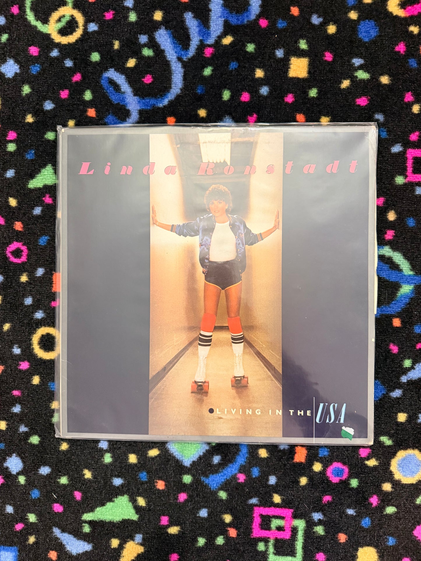Linda Ronstadt living in the USA vinyl record