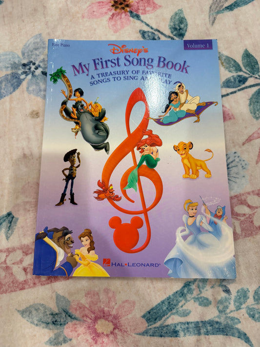 Disneys my first song book volume 1