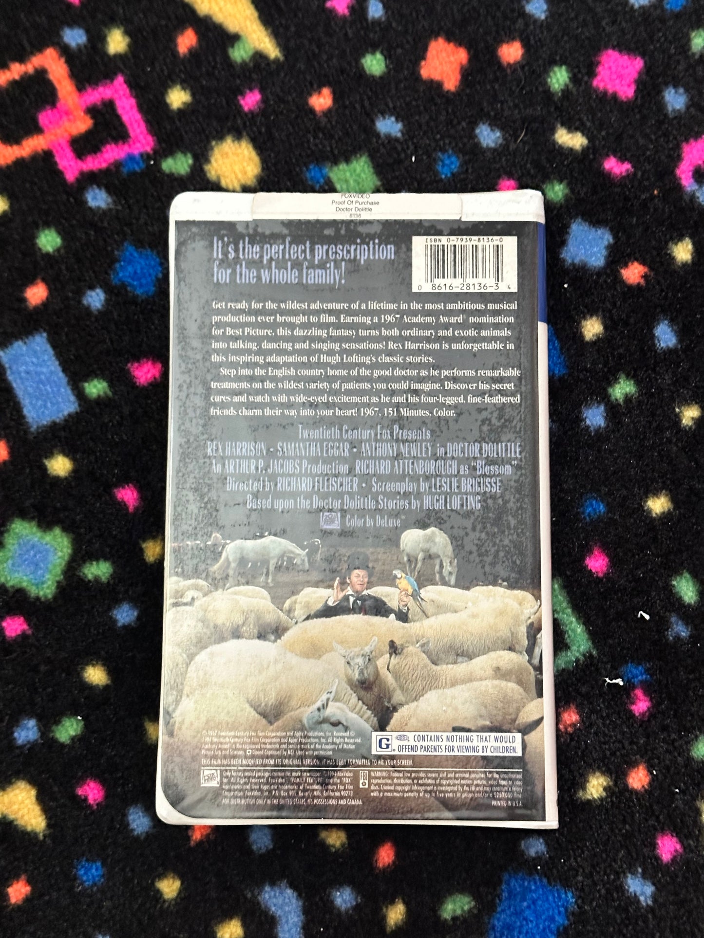 Doctor Dolittle vhs original