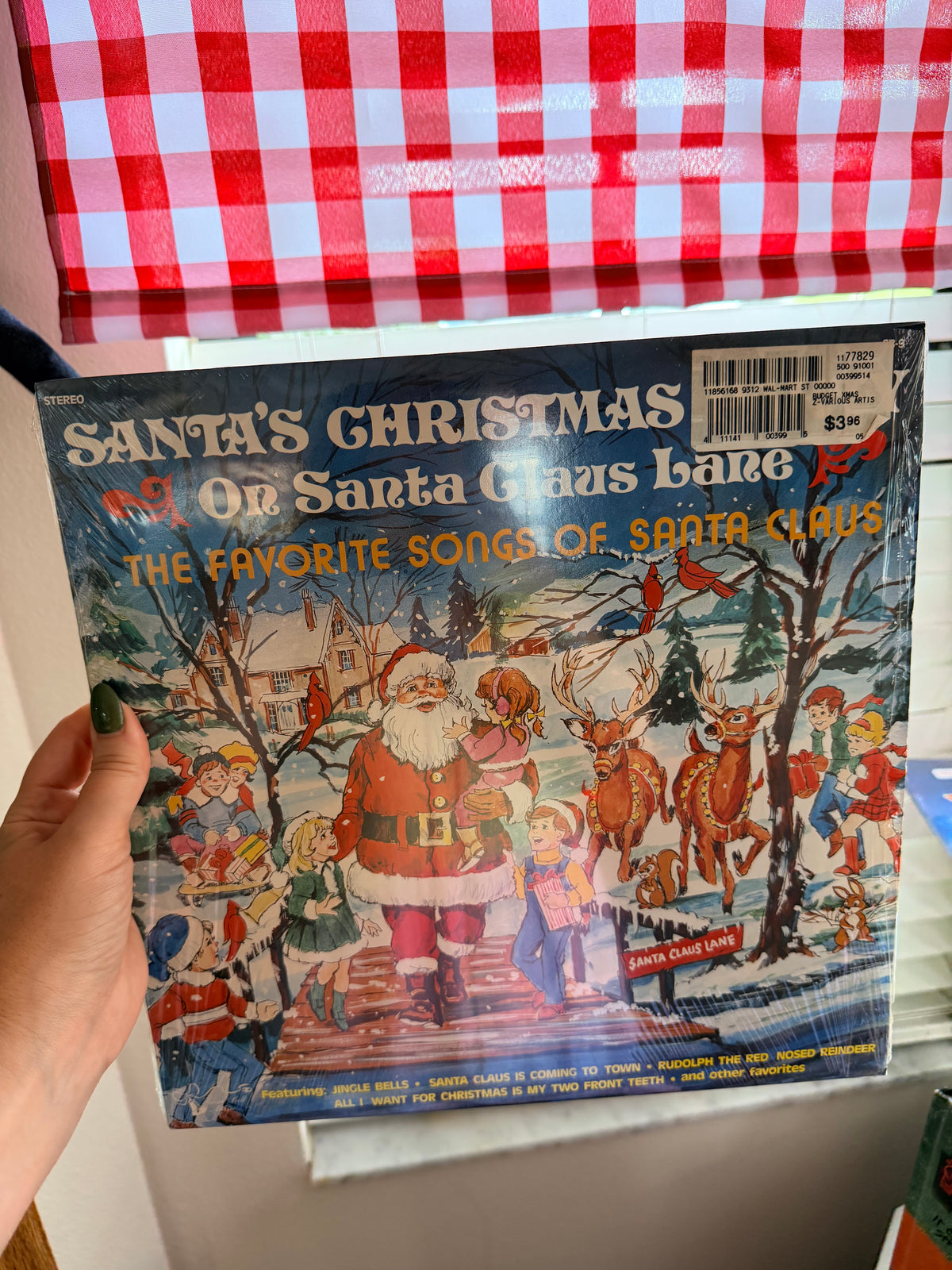 Santa’s Christmas On Santa Claus Lane vinyl record