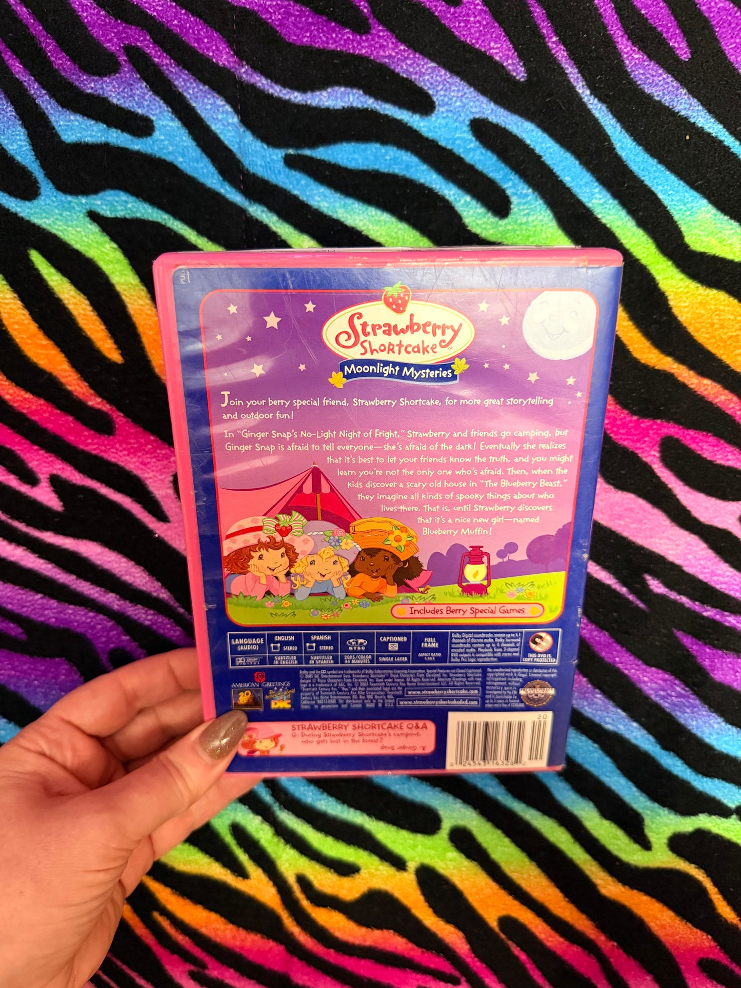 Strawberry Shortcake Moonlight Mysteries dvd