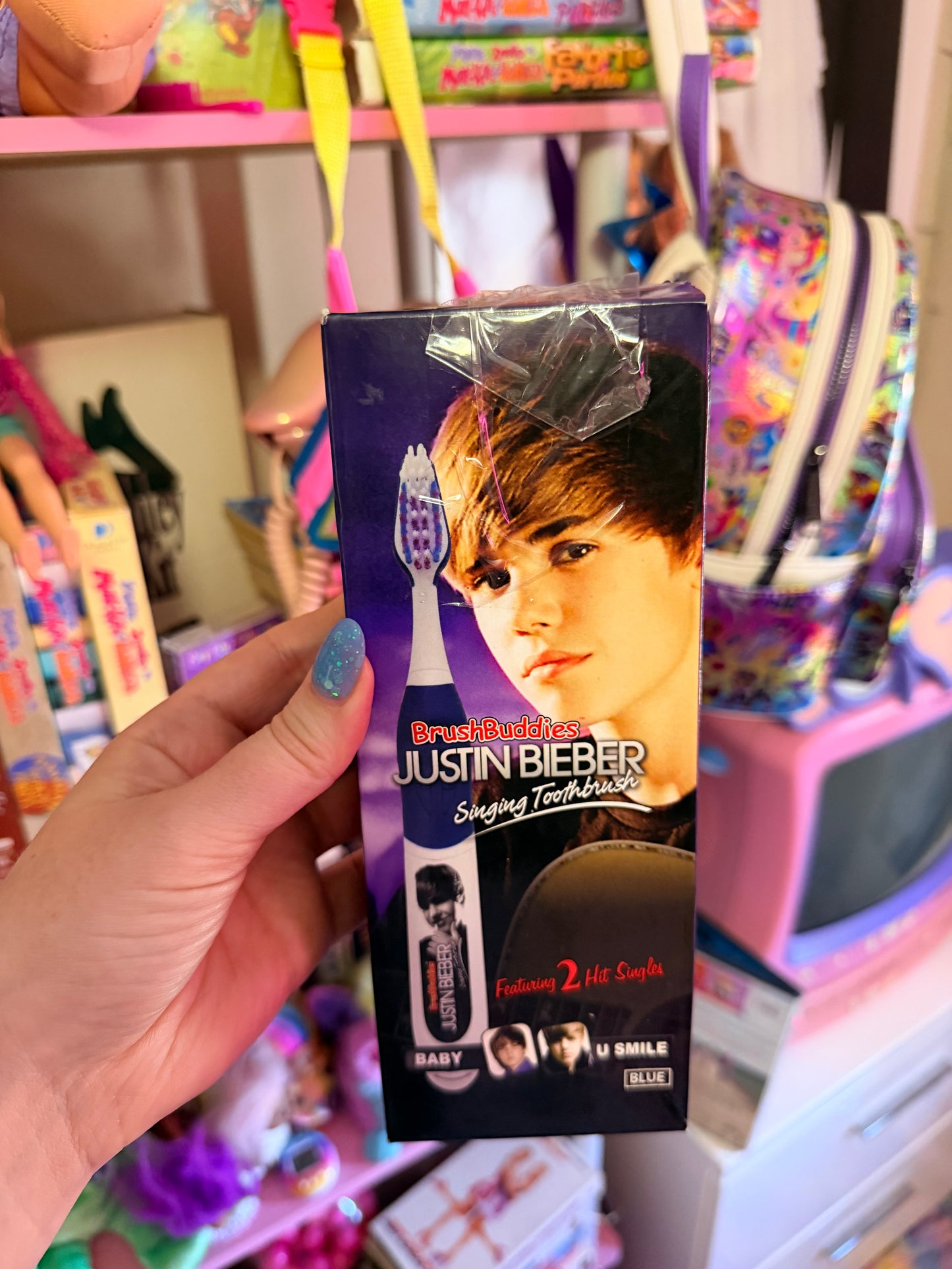 Brush Buddies Justin Beiber singing toothbrush