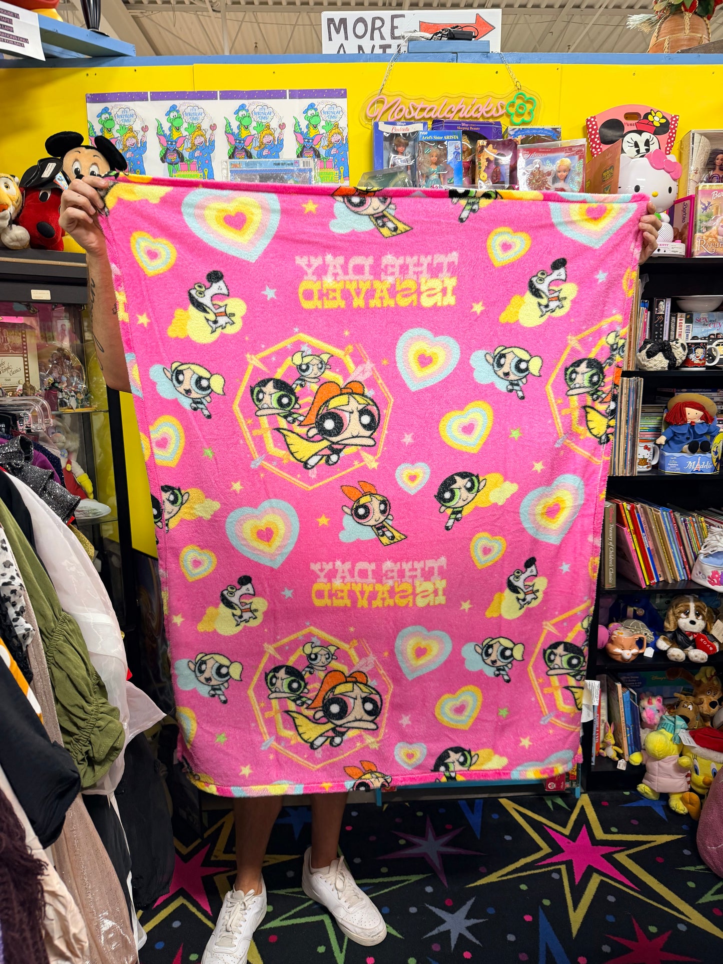 Powerpuff girls blanket