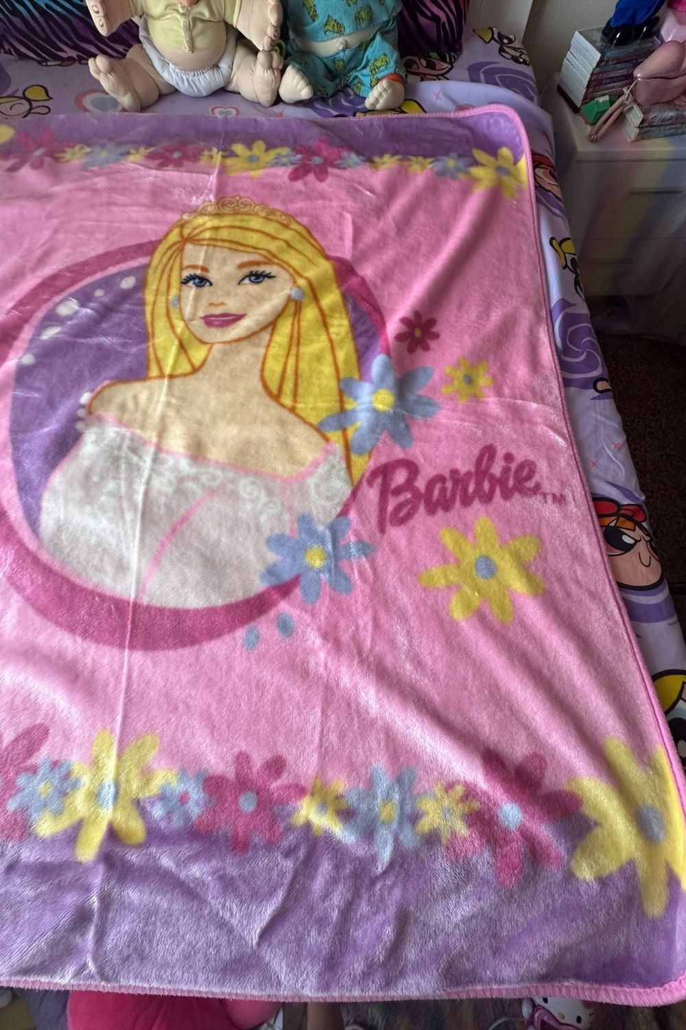 Barbie, Bedding, Vintage Barbie Blanket