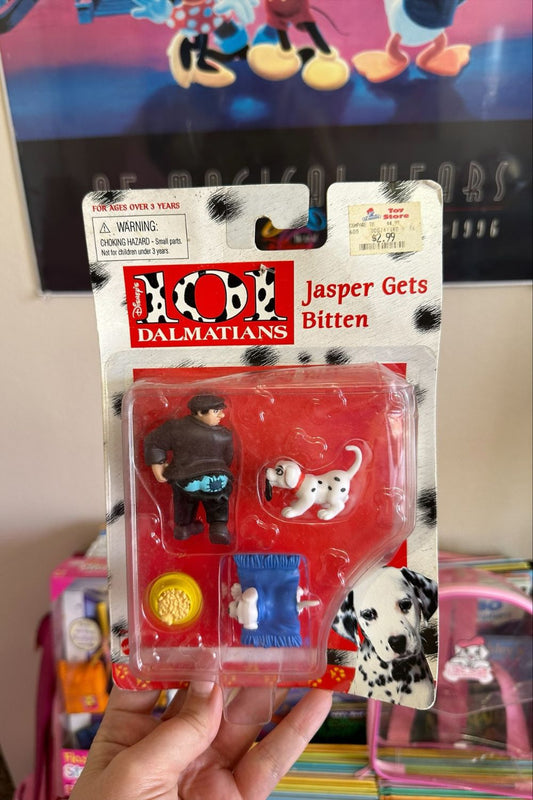 90’s MATTEL JASPER GETS BITTEN 101 DALMATIANS TOY*