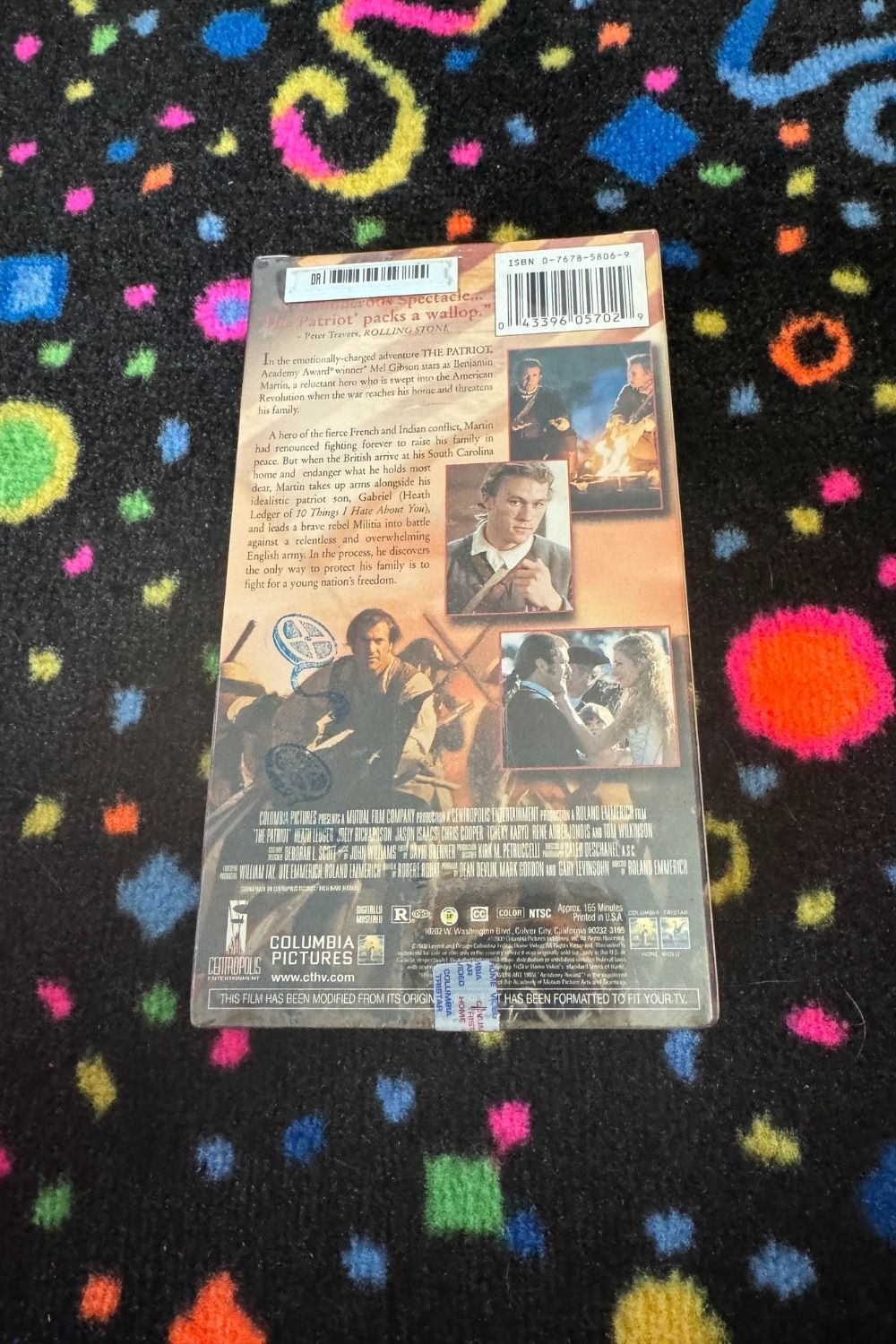 THE PATRIOT VHS (SEALED)*