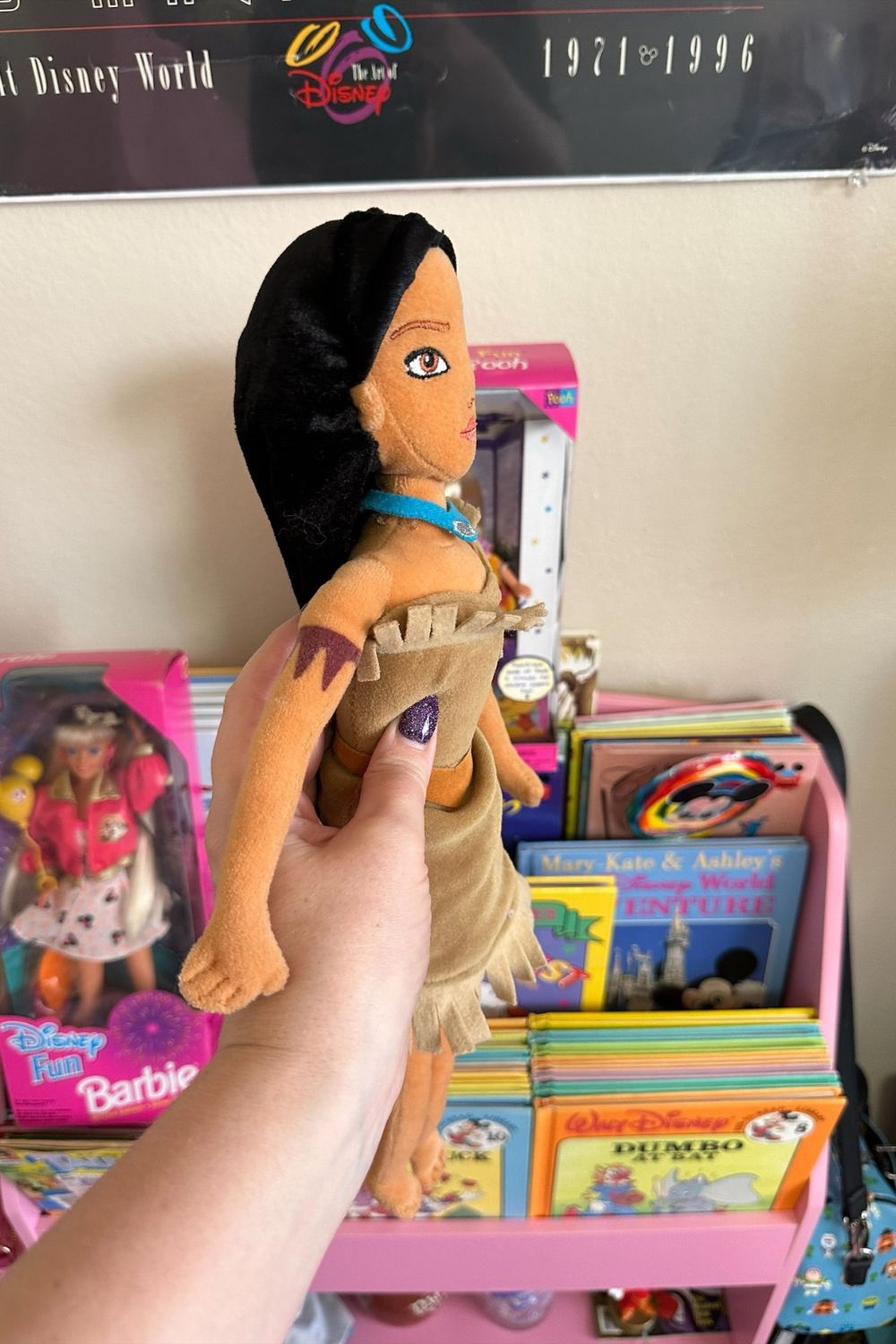 Disney pocahontas plush sales doll