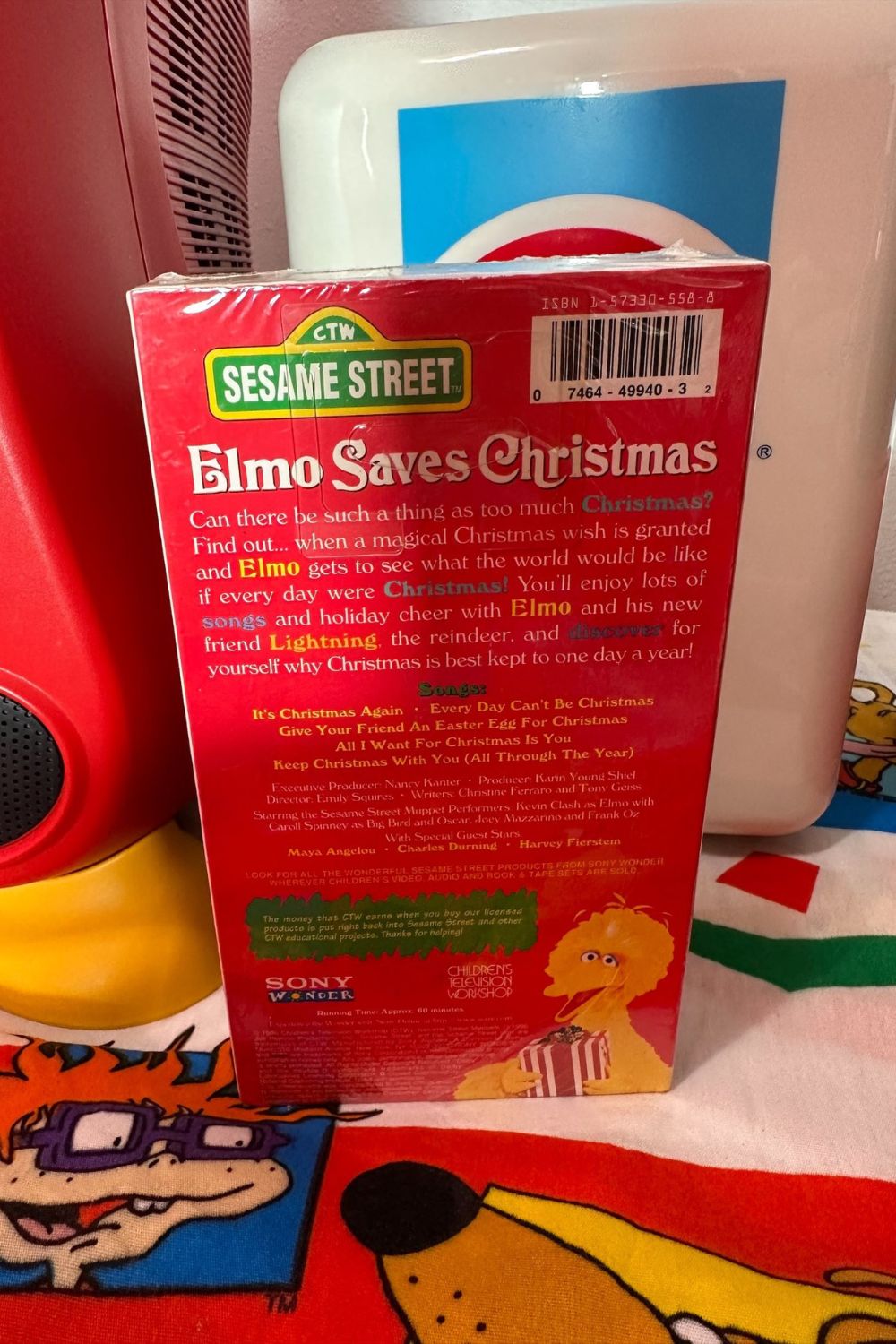 ELMO SAVES CHRISTMAS VHS (SEALED)*