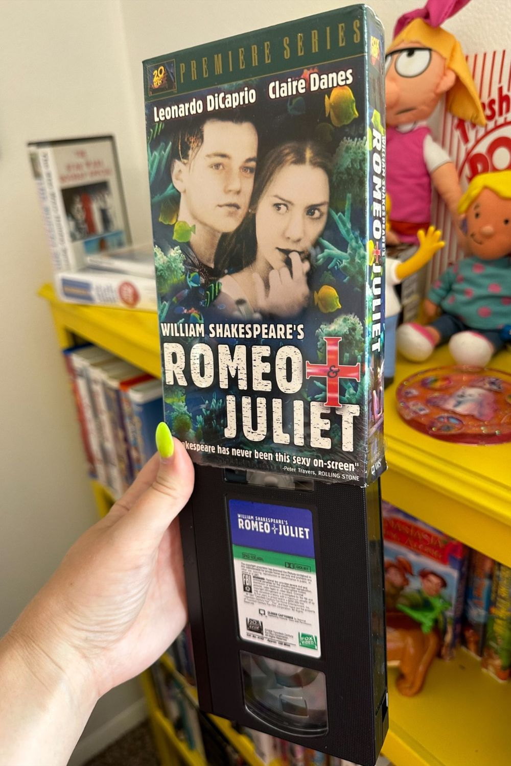 WILLIAM SHAKESPEARE'S ROMEO & JULIET VHS*