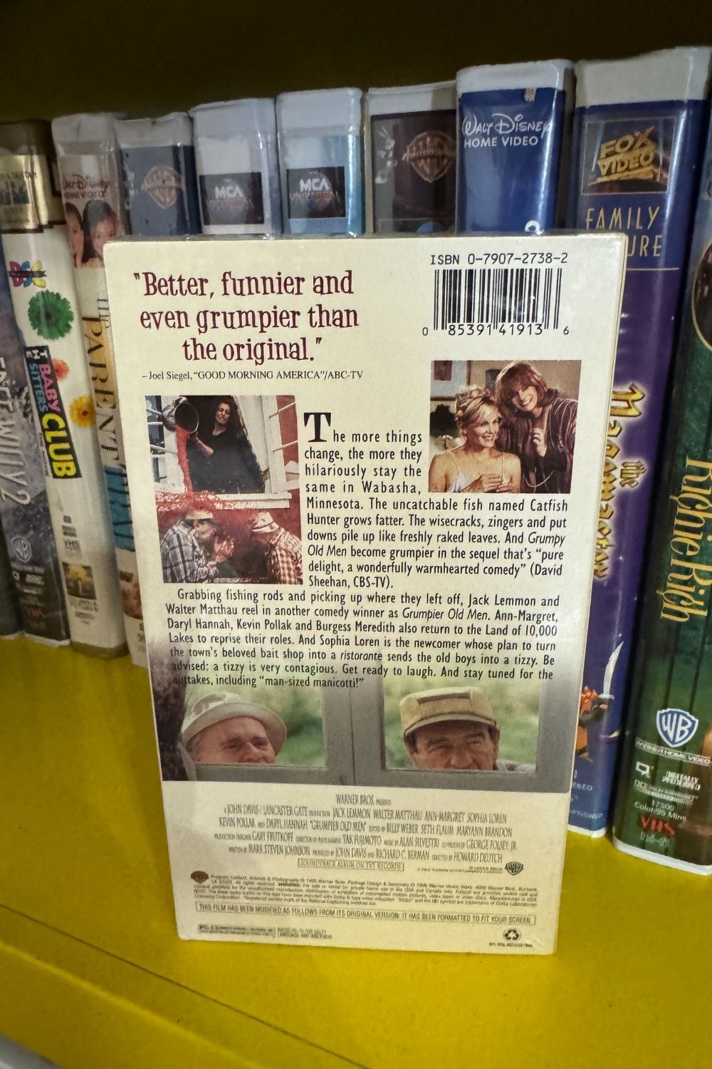 GRUMPIER OLD MEN VHS*