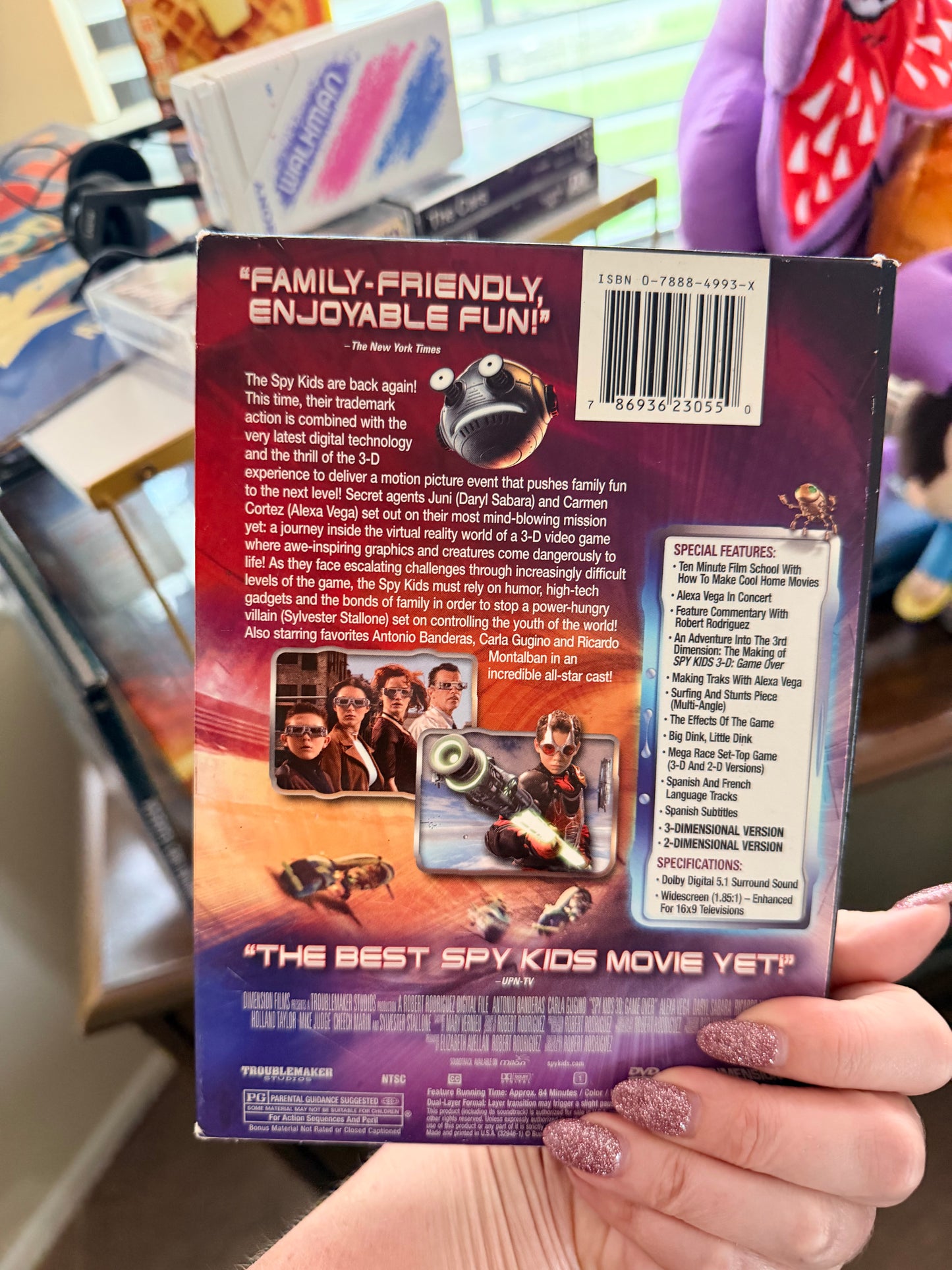 Spy Kids 3-d game over collectors dvd