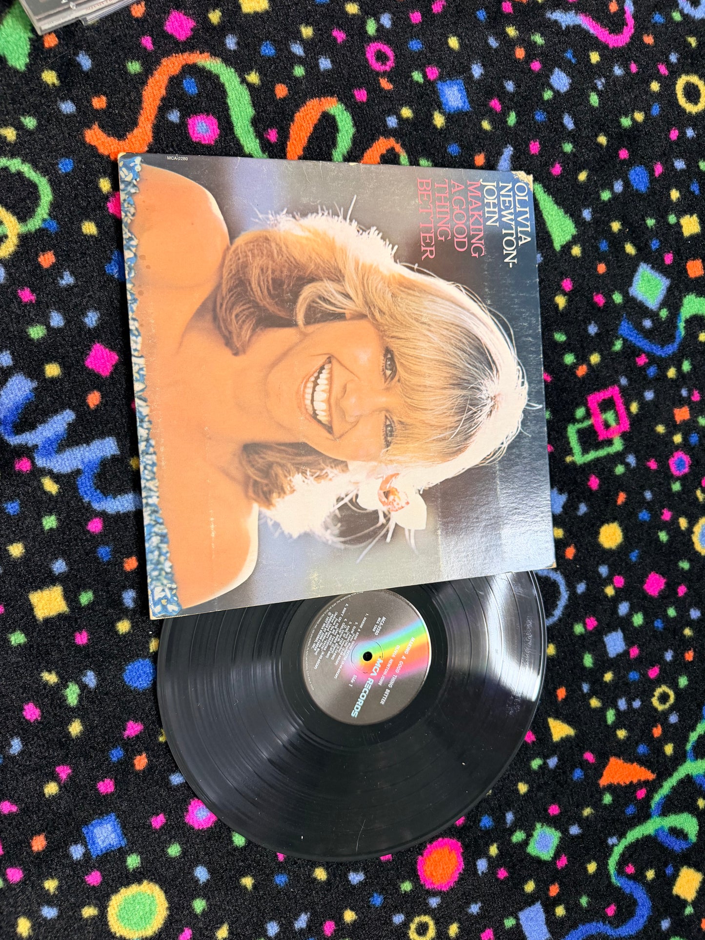 Olivia Newton-John: Making a good thing better vinyl record