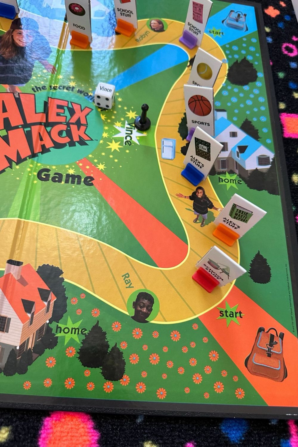 ALEX MACK GAME (all pieces included)*