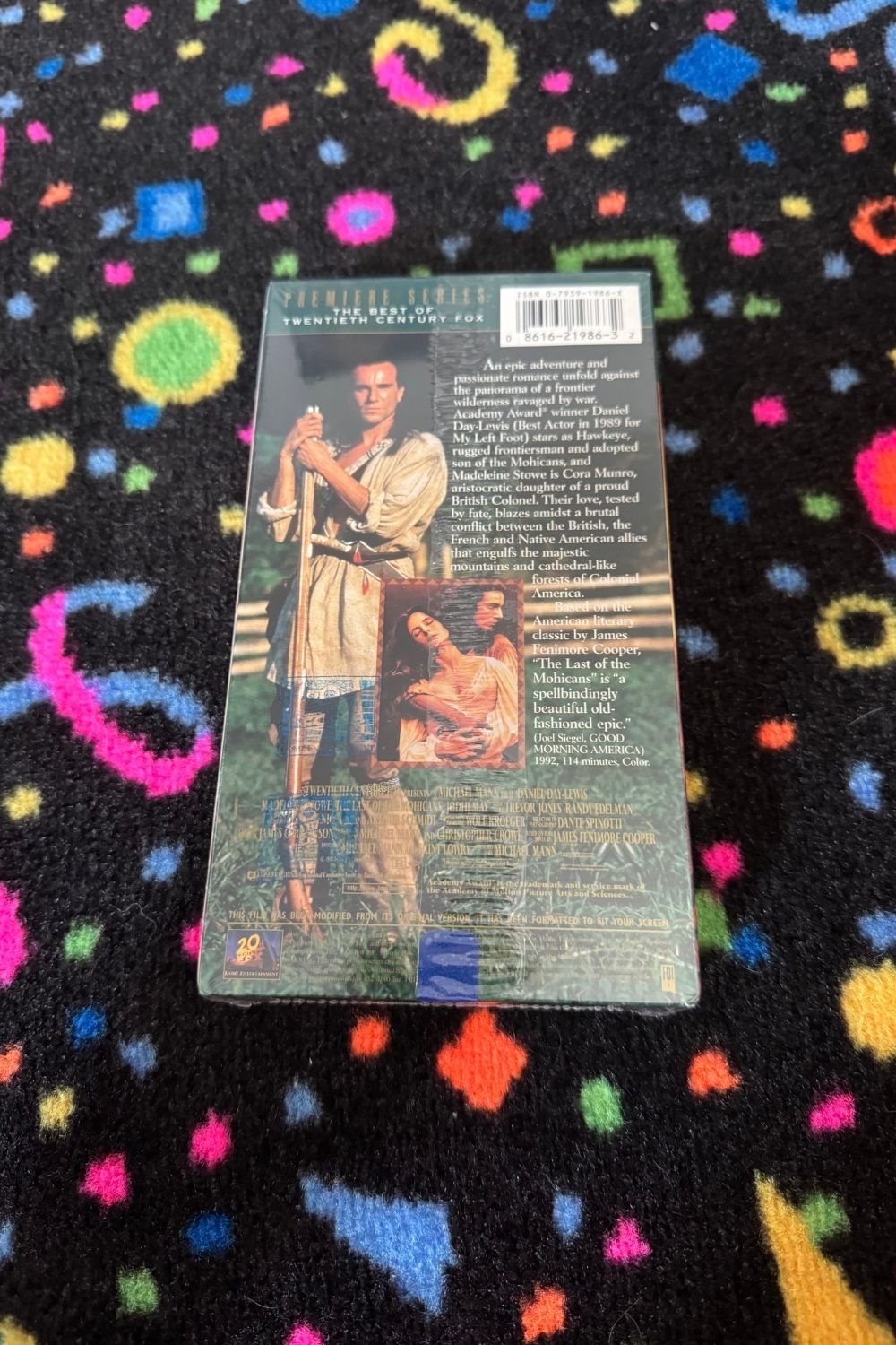 THE LAST OF THE MOHICANS VHS (SEALED)*