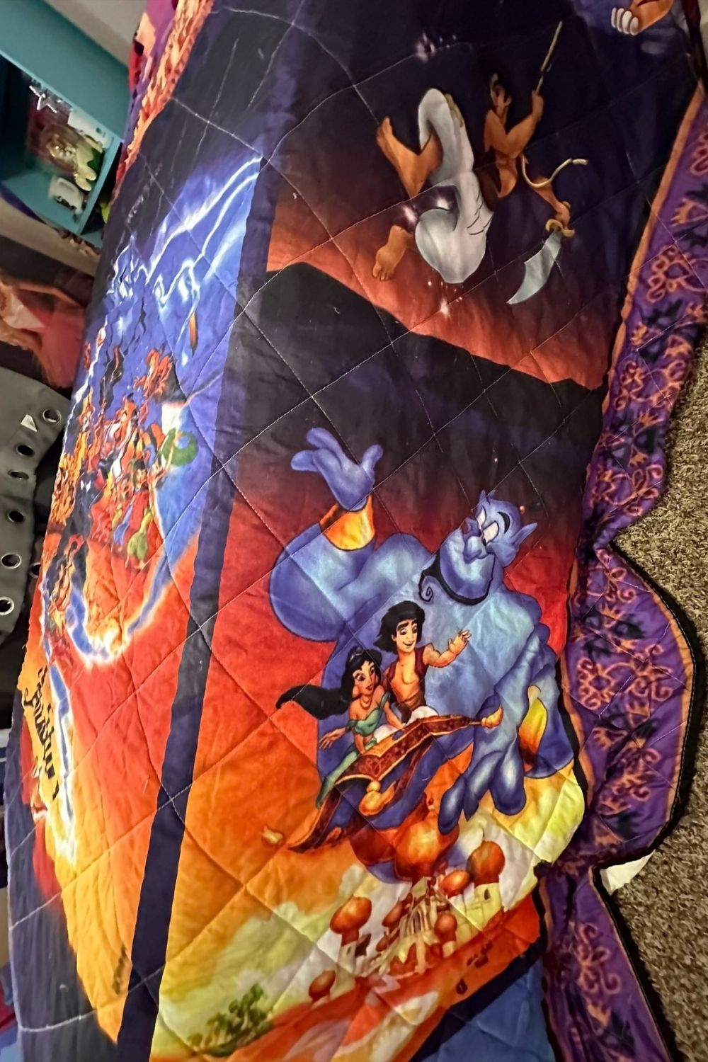 QUEEN SIZE ALADDIN QUILT*