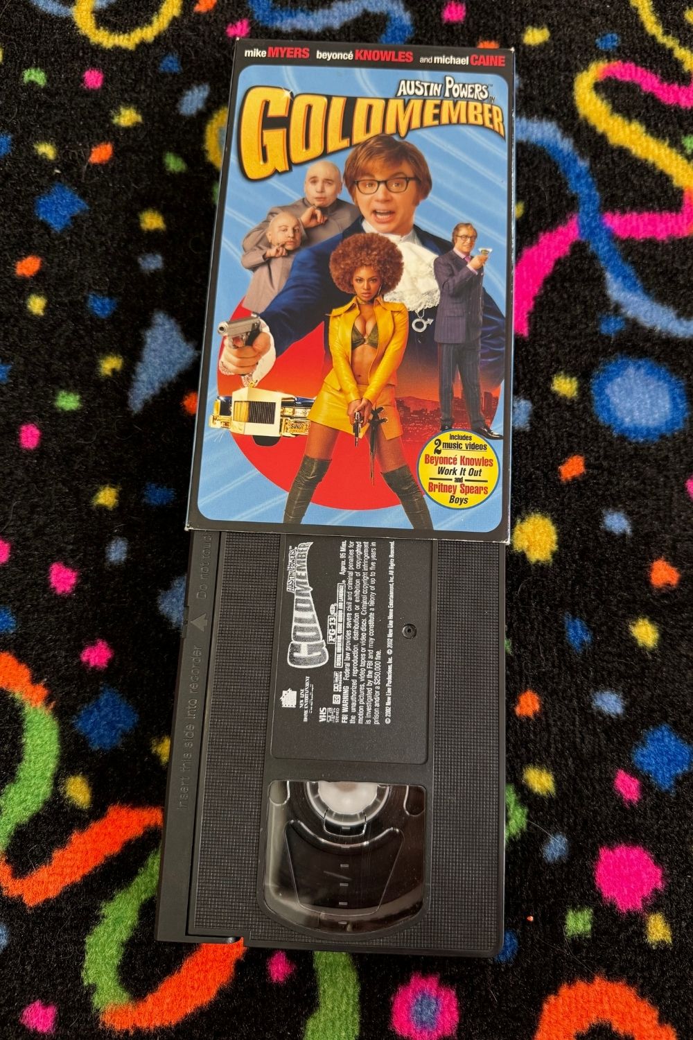 AUSTIN POWERS GOLDMEMBER VHS*