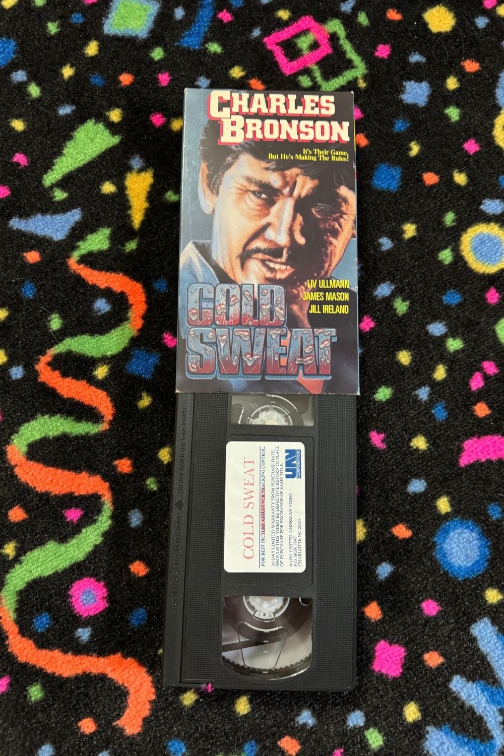 COLD SWEAT VHS*