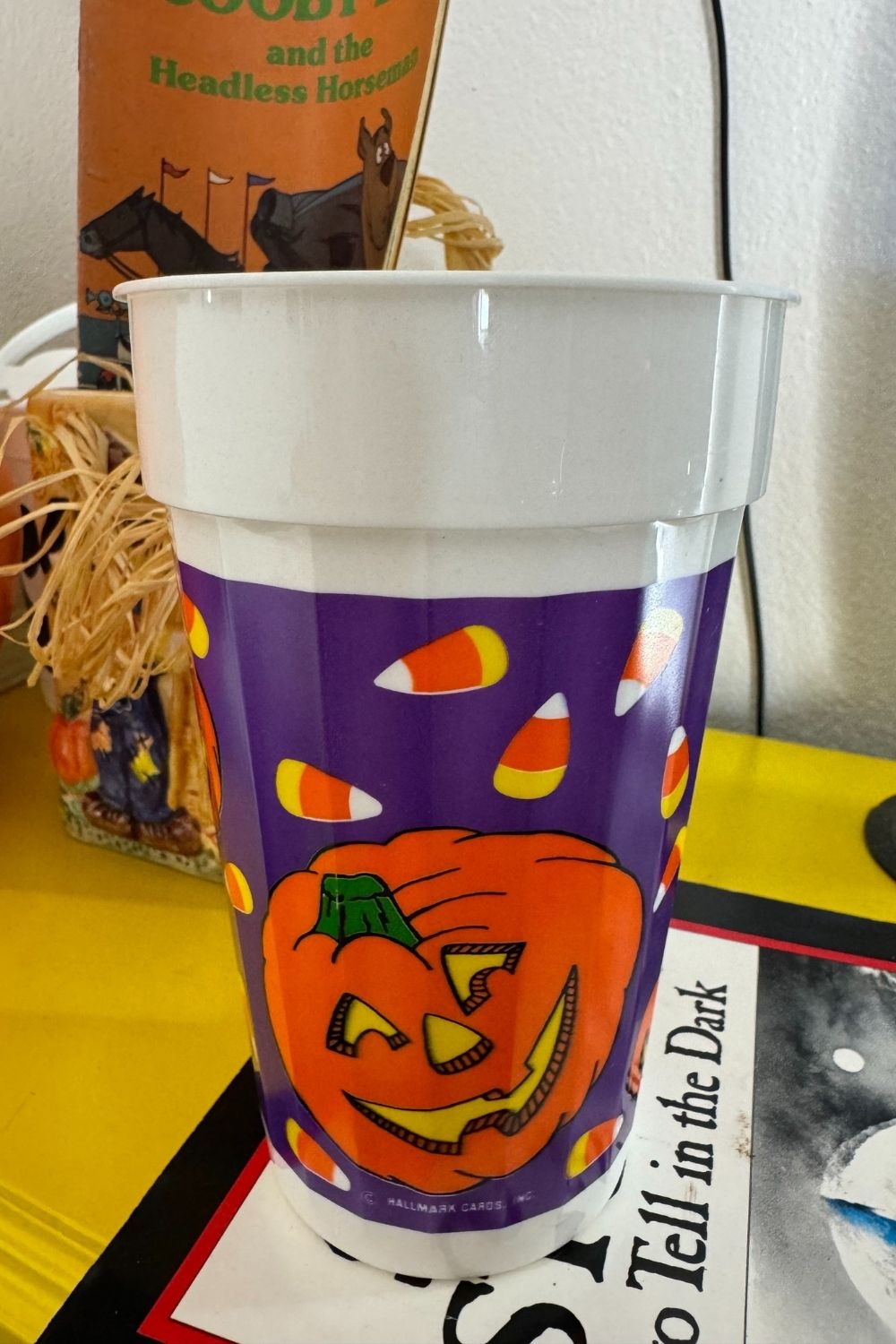 90’S VINTAGE PURPLE PUMPKINS CUP*