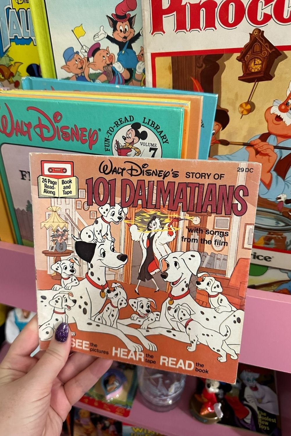 101 DALMATIANS SEE-HEAR-READ BOOK*