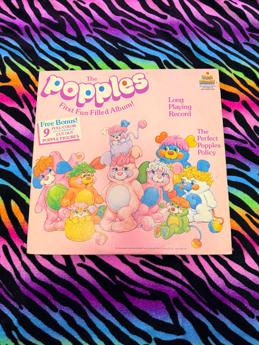 The Popples first fun-Filled album vinyl record