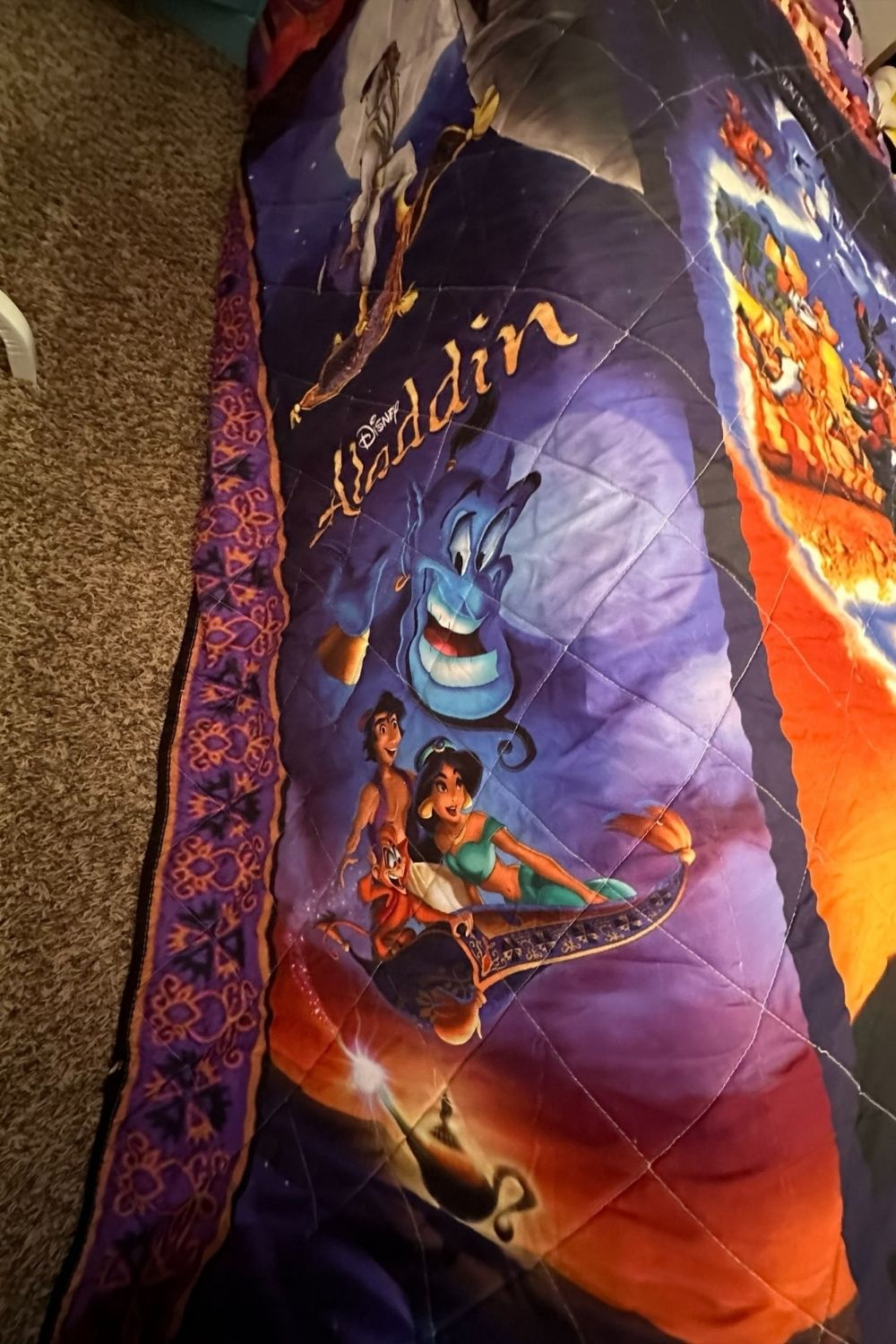 QUEEN SIZE ALADDIN QUILT*