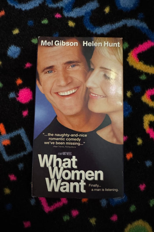 WHAT WOMEN WANT VHS*