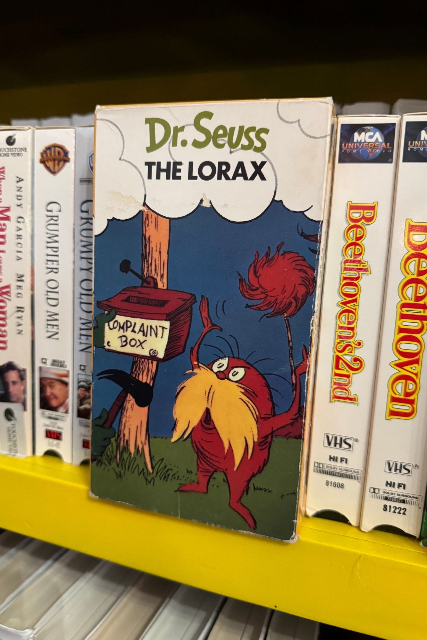 DR SEUSS THE LORAX VHS*