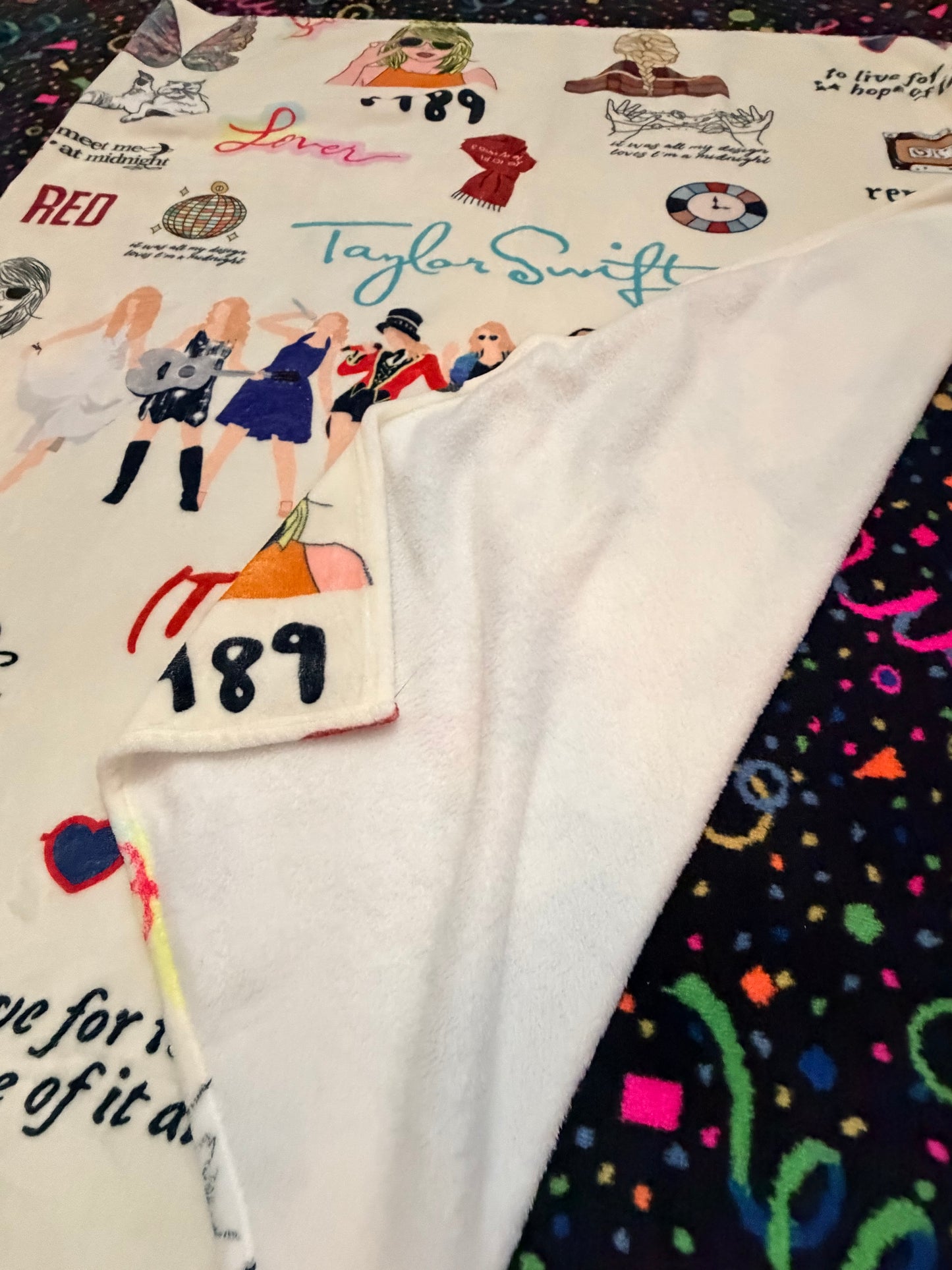 Taylor Swift Eras blanket