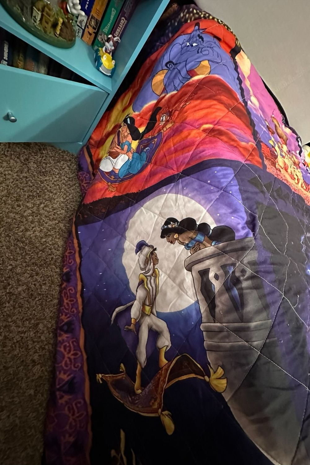 QUEEN SIZE ALADDIN QUILT*