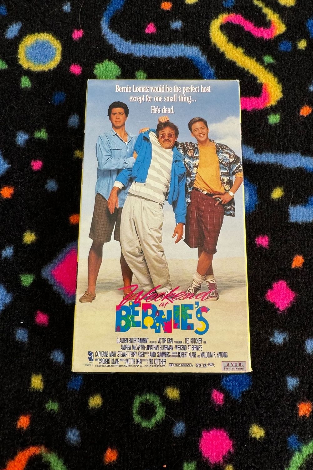 WEEKEND AT BERNIES VHS*