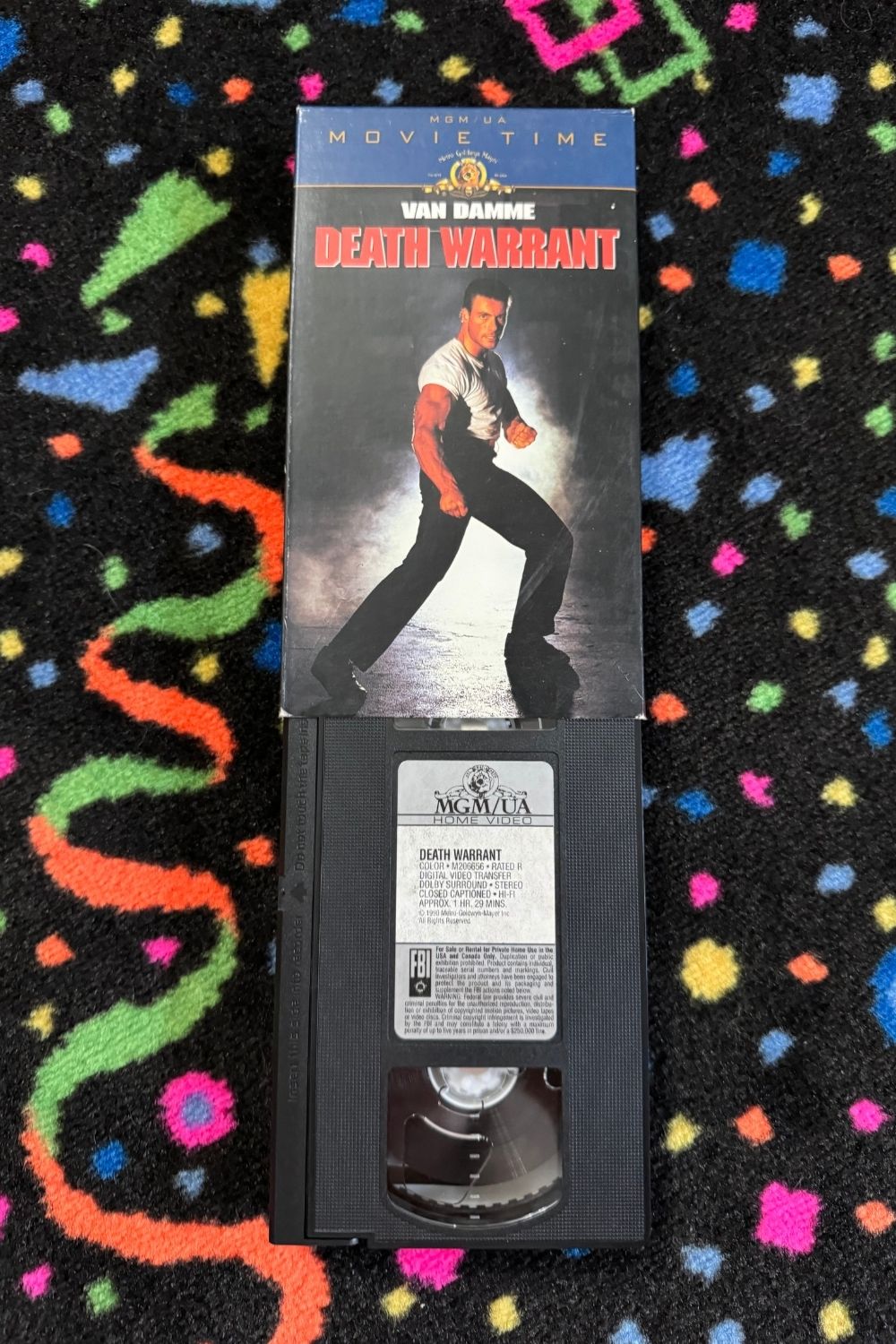 DEATH WARRANT VHS*